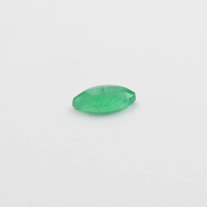 4.5mm*9mm 100% Real Natural Zambia Emerald Loose Gemstone 0.9 Ct I Grade Marquise Cut Stone for Jewelry DIY | Украшения и
