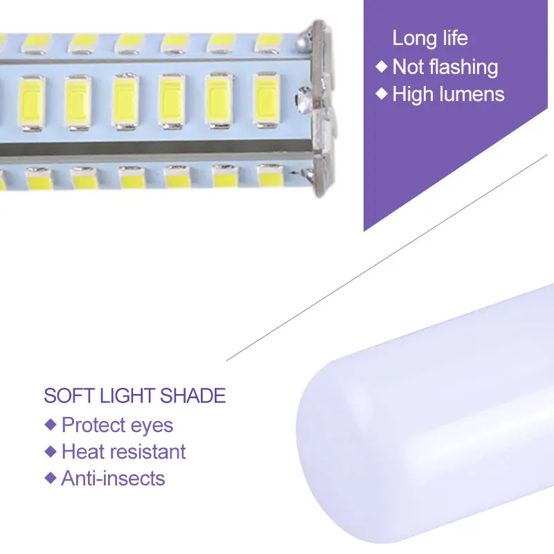 Светодиодные диодные лампы E27 3 Вт 5 7 9 12 110 В высокая яркость SMD 5736 20 30 46 81 100