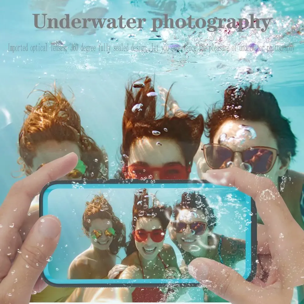 

Водонепроницаемый Чехол IP68 для Huawei Mate 20 Pro, ударопрочный пыленепроницаемый Прозрачный чехол с полной защитой 360 градусов для Mate 20 Pro
