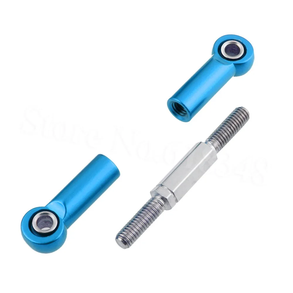 Алюминиевый передний амортизатор рулевой тяги 0021 для WLtoys 12428 12423 1/12 RC автомобиль