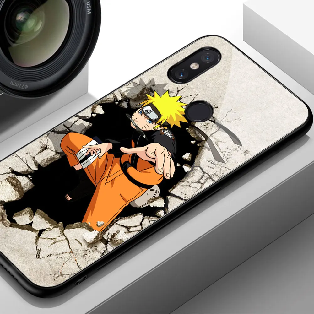 FinderCase для Xiaomi mi 9 чехол из закаленного стекла Жесткий Чехол "Наруто" чехол для Xiaomi mi 5 5S 9 8 SE lite mi x 2 2 s 3 Max 3 - Цвет: 02303