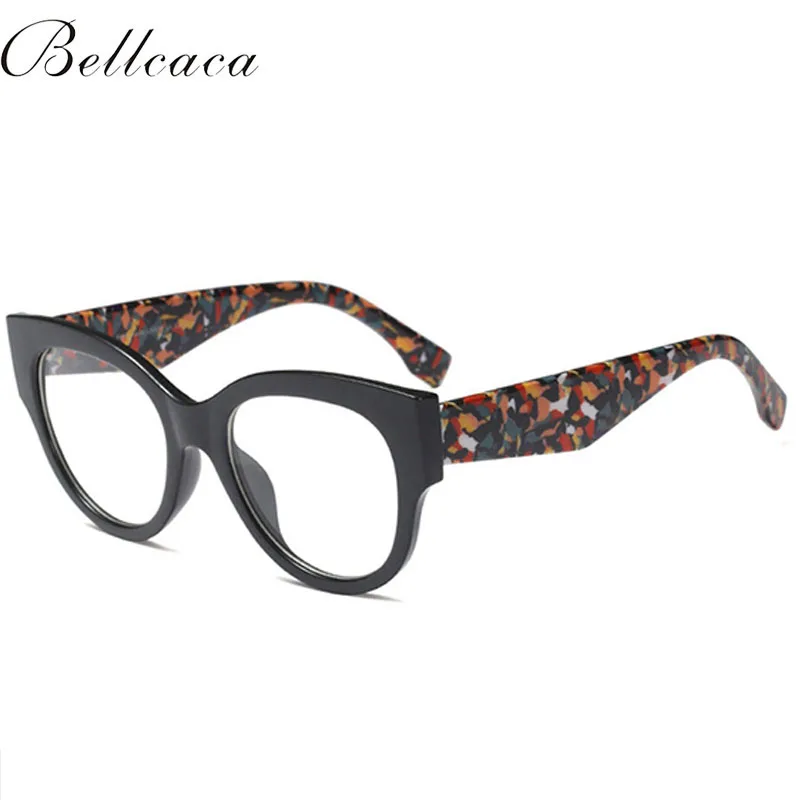 92161 Black Bellcaca оптические очки женские модные оправы для очков леопардовые очки прозрачные линзы очки BC811 - Цвет оправы: 92161 Black