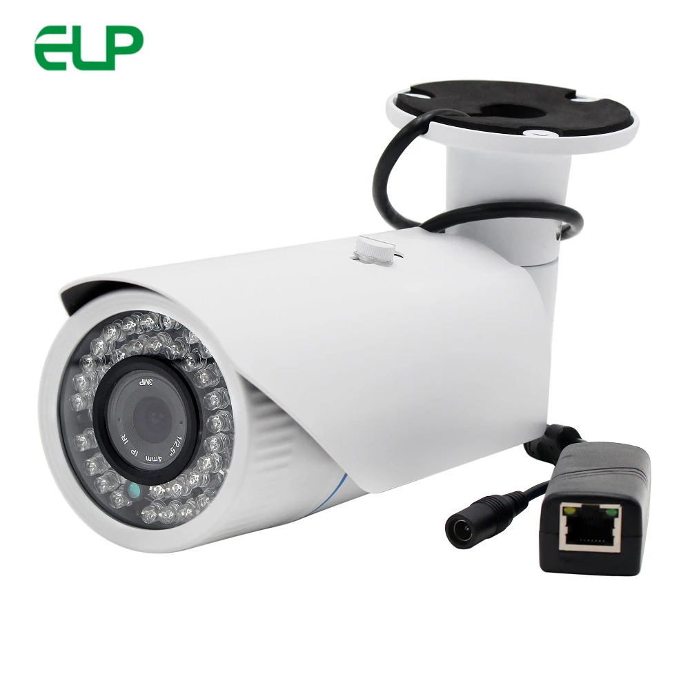 Ip камера ELP POE HD 1280*720 P 12 В уличная интеллектуальная видеонаблюдения 720 ONVIF P2P с 42