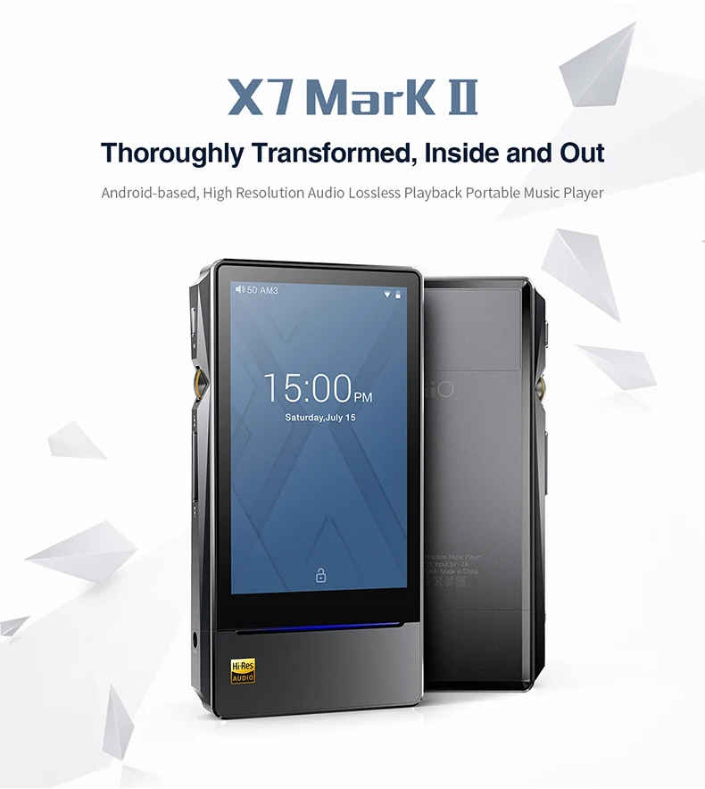 Музыкальный плеер на базе Android FiiO X7 II с балансом am3a, музыкальный плеер FiiO X7 MKII, Bluetooth MP3-плеер FiiO X7II, Android MP3 X7