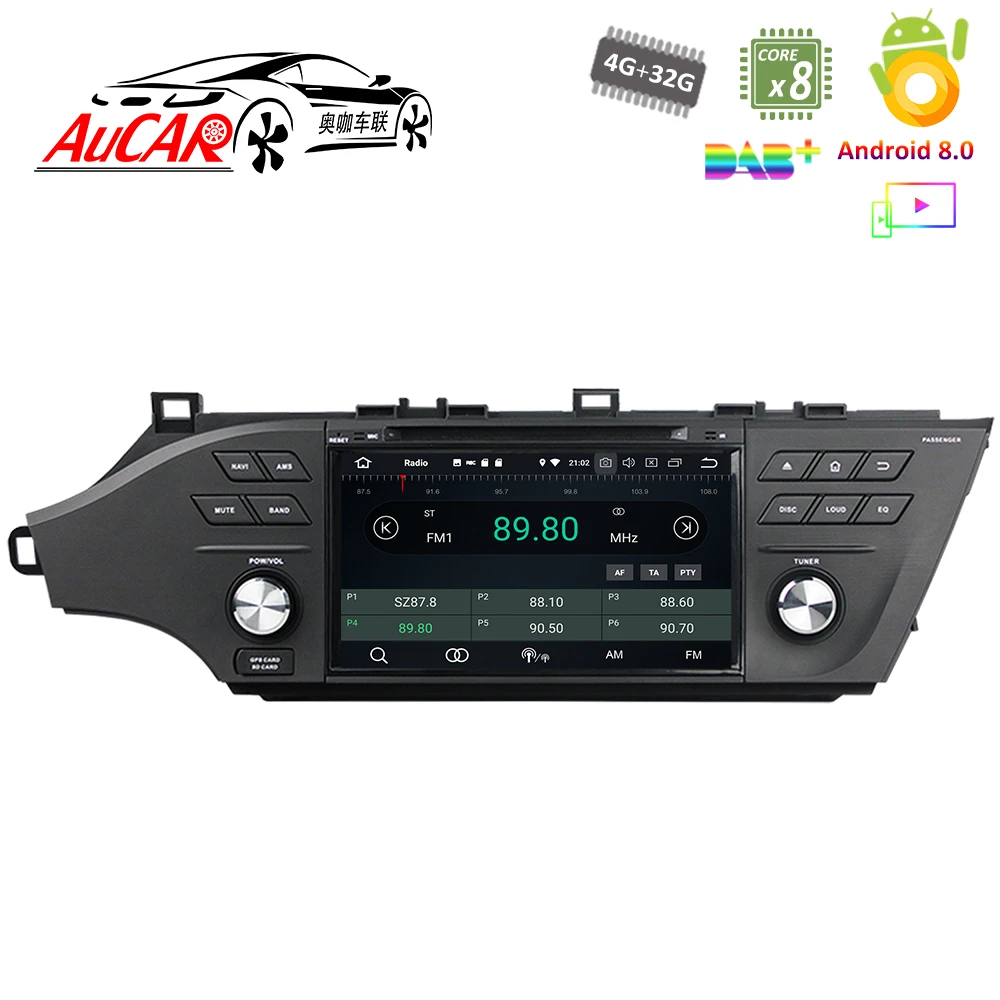 Android 8 0 для Toyota Avalon radio 2015 - 2017 GPS навигационная система Bluetooth автомобильное радио
