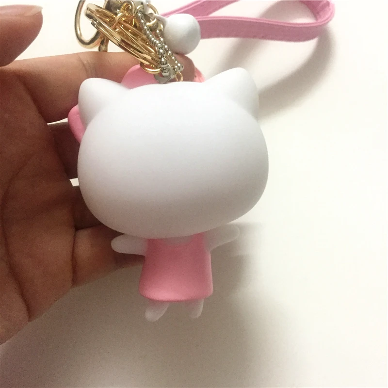 1 шт. розовый милый маленький колокольчик Hello Kitty с пряжкой подарок на день