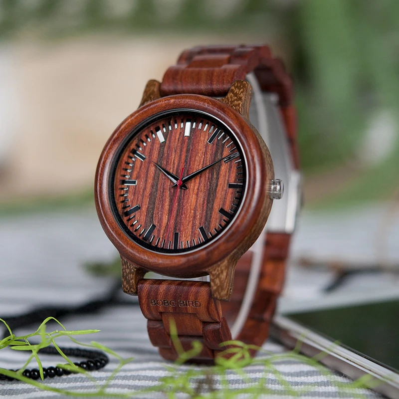 Relogio masculino BOBO BIRD часы мужские деревянные кварцевые лучшие подарки для мужчин