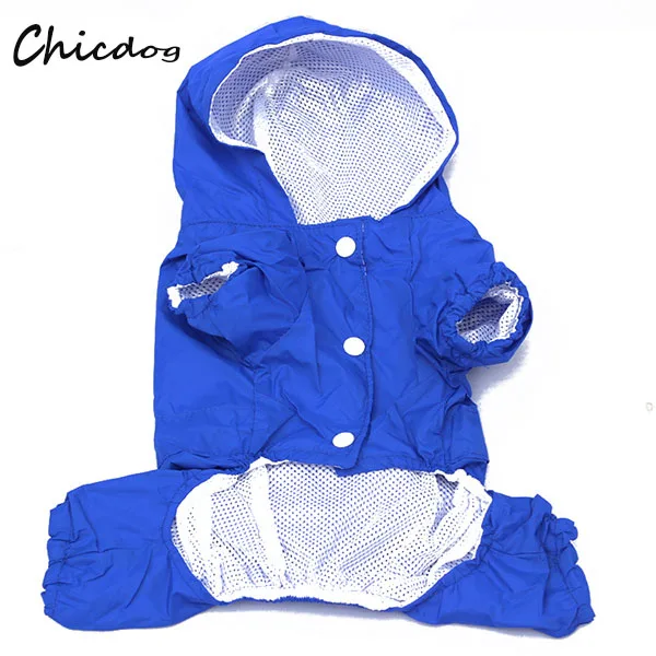 Водонепроницаемый плащ для собак 5 цветов LH8s|puppy raincoat|dog rain coatdog |