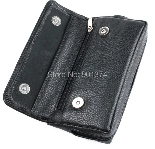 Черный курительная трубка случае Savinelli табак сумка вскрытия фильтра Инструмент