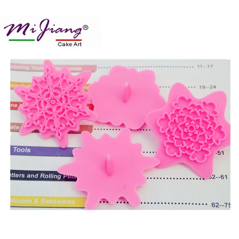 4 шт./компл. набор резаков для печенья форма цветочного сердца помадки торта