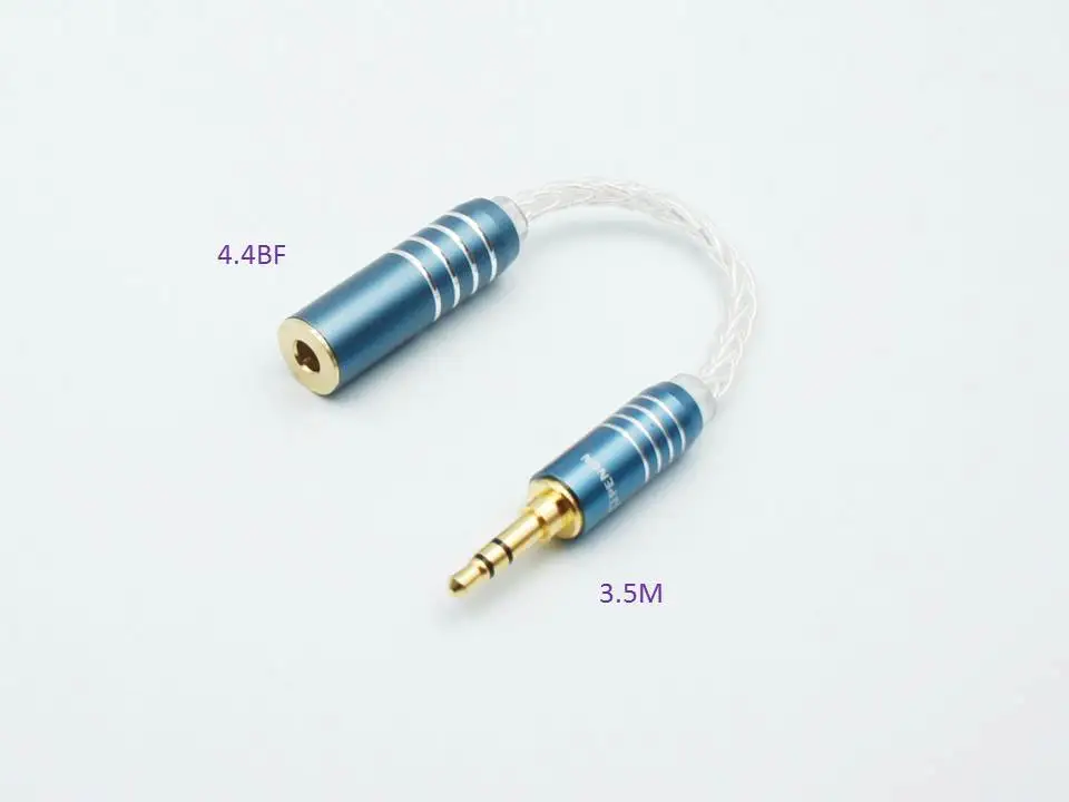 Type-C Penon HiFi сбалансированный Кабель-адаптер для наушников/IEM/DAP/AMP(2,5 мм сбалансированный/3,5 мм сбалансированный/4,4 мм сбалансированный - Цвет: Type-C