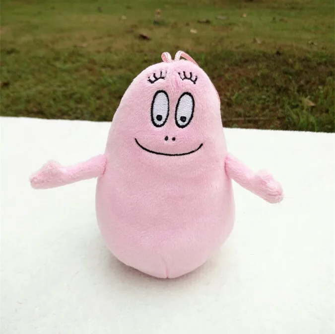 Kawaii Мультфильм 15 см Les Barbapapa 2 шт. плюшевые мягкие куклы чучело Игрушки для маленьких детей подарки на день рождения хорошее качество