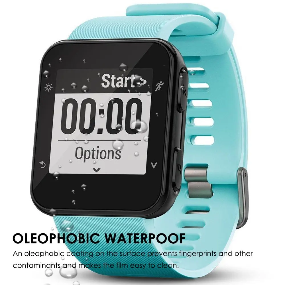 10PCS Screen Protector for Garmin Forerunner 35 Vivoactive HR 920XT Smart Watch Tempered Glass Protective Film | Электроника