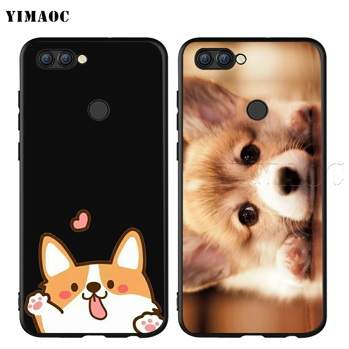 Yimaoc милые корги собака чехол для huawei Коврики 30 20 Honor Y7 7a 7c 8c 8x9 10 Nova 3i 3 Lite рro Y6 P30 P smart