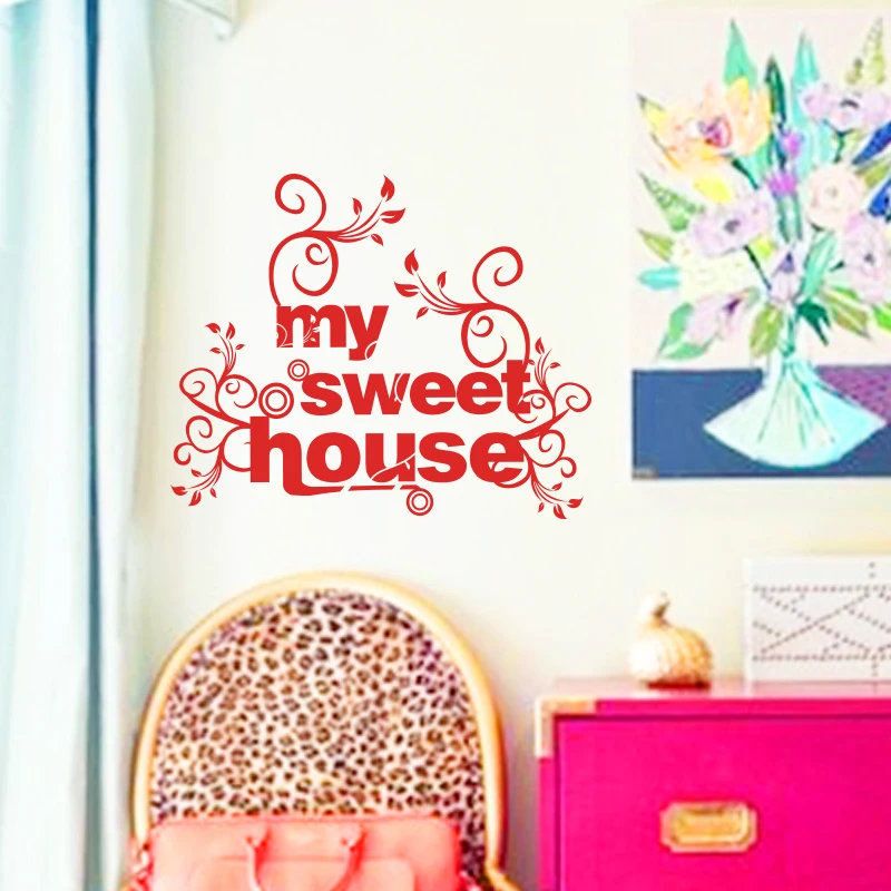 Новый дизайн милые домашние наклейки на стену водонепроницаемые съемные