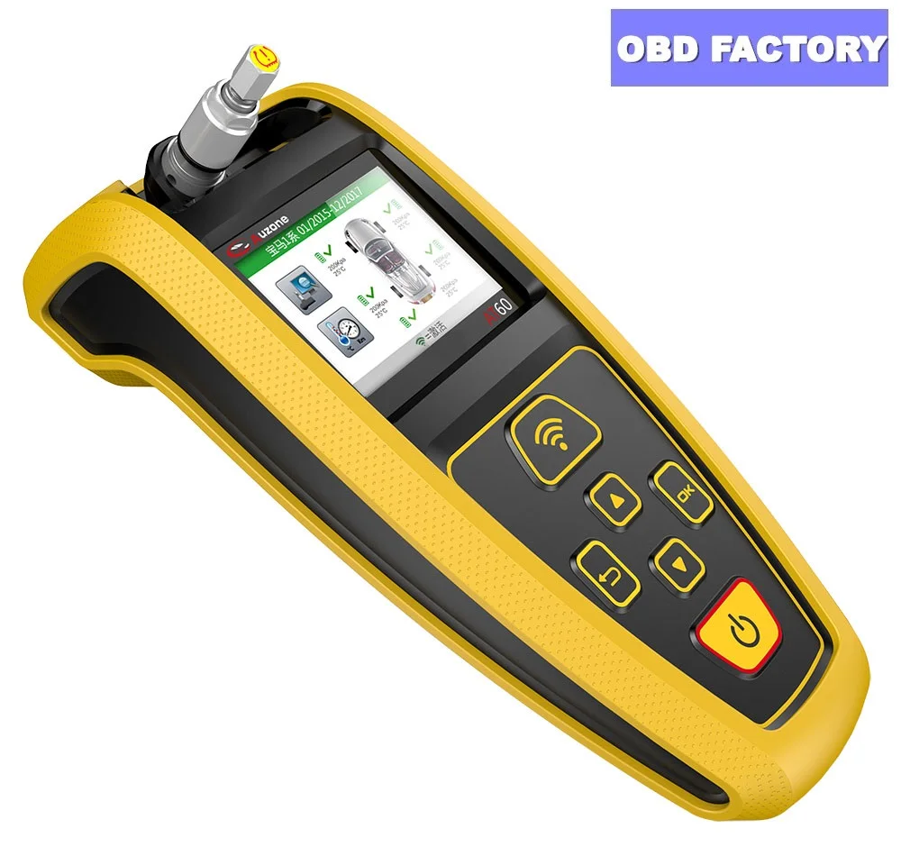 AUZONE AT60 TPMS сервисный инструмент с Pro-sensor 4 шт. 315 МГц/433 МГц сенсор s AT60 TPMS диагностический инструмент такой же, как autel MX-sensor