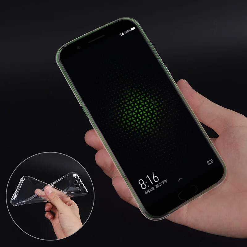 Чехол для Xiaomi Black Shark противоударный защитный мягкий силиконовый чехол из ТПУ Для