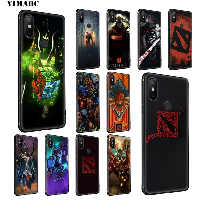 Yimaoc Dota 2 игры мягкий чехол для Xiaomi mi 9T 9 8 Se 6 MAX 3 A1 A2 Lite CC9E CC9 6X 5X POCOPHONE F1 |