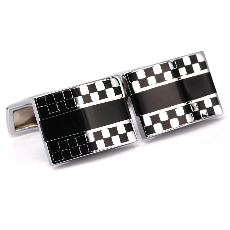 Ювелирные изделия MeMolissa свадебные запонки для мужчин брендовые черные высокого