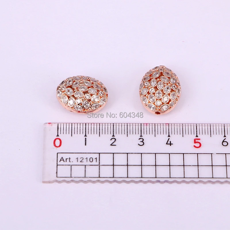 5 шт. бусины разделители для украшений|spacer beads|micro pavebeads spacers beads |