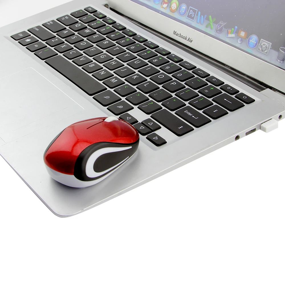 CHYI мини Беспроводной Мышь 1600 Точек на дюйм USB оптическая 3D компьютерных игр