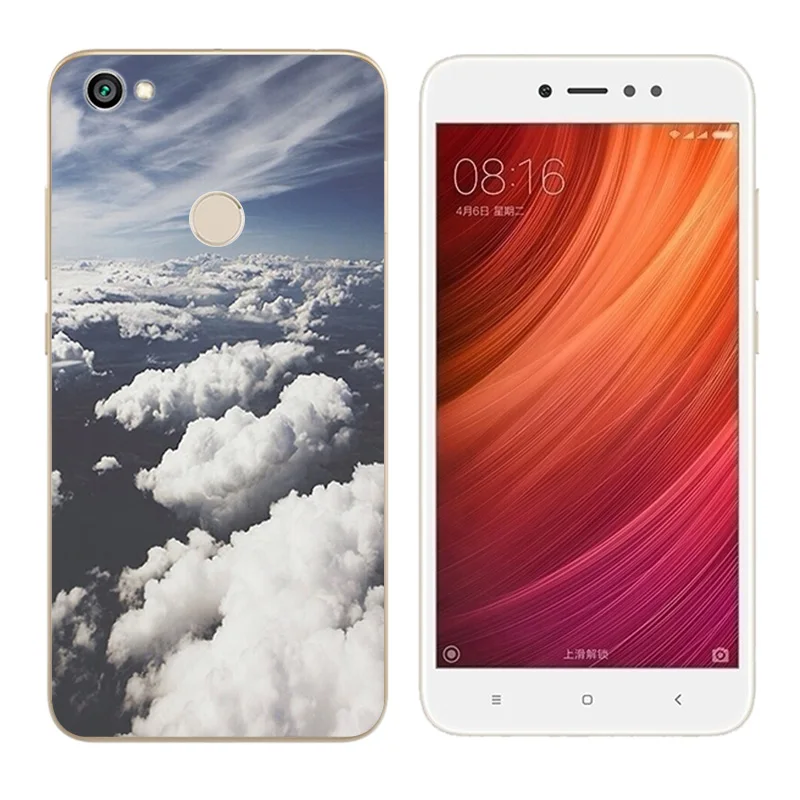 Чехол для Xiaomi Redmi Note 5A Prime чехол мягкий TPU силиконовый с принтом Capas |