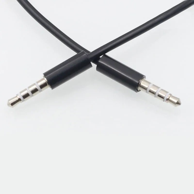 

100CM 3.5 mm Universal Male to Male Jack to Jack Audio Aux Cable for IOS Android Car Headphone Speaker UY8