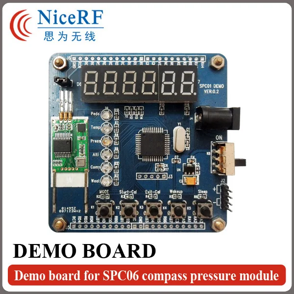 DEMO Board for SPC06 Compass Pressure Sensor Module Free Shipping