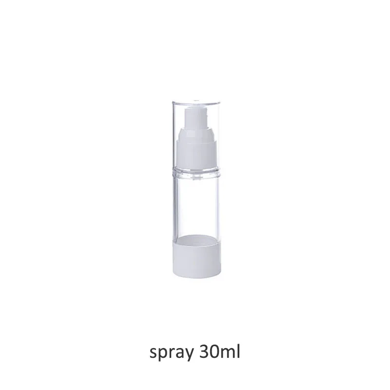 spray 30ml Набор вакуумной бутылки для путешествий, набор для макияжа, спрей-бутылка, лосьон, прозрачный парафум-спрей, Портативный 30 мл/50 мл/100 мл, пресс-тип - Цвет: spray 30ml