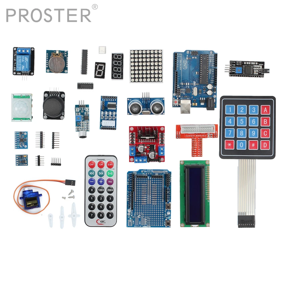 Профессиональный стартовый комплект протестер для R3 Arduino ЖК компас DIY