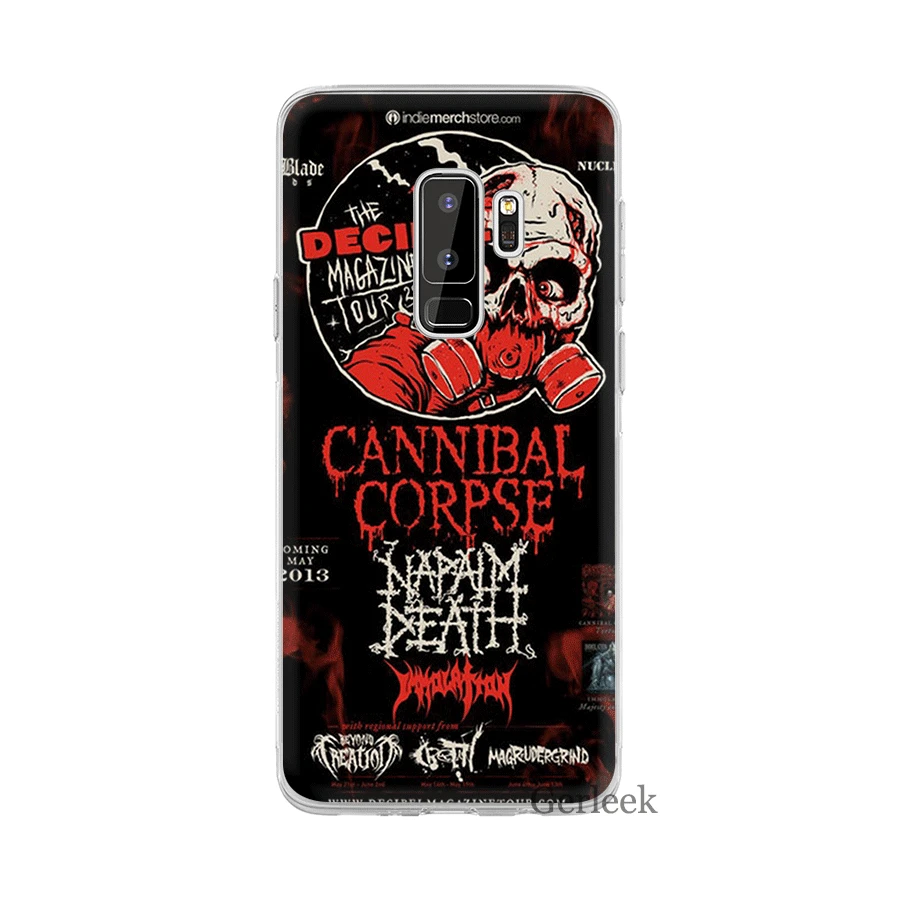 Desxz Cannibal Corpse Phone Case For Samsung Galaxy S3 S4 S5 S6 S7 Edge S8 S9 S10 S10e Plus Note 8 9 Cover | Мобильные телефоны и