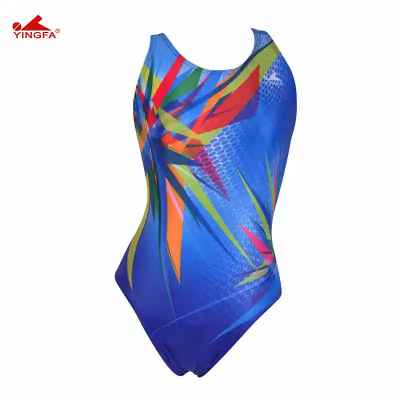 Yingfa купальник для соревнований Детские купальники Купальники спортивный женщин