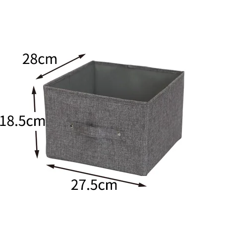 Gray Storage Box Шкаф, висячая сумка для хранения, межслойный ящик, Тип вешалки для одежды, держатель, портативный органайзер, подвесной органайзер для шкафа - Цвет: Gray Storage Box