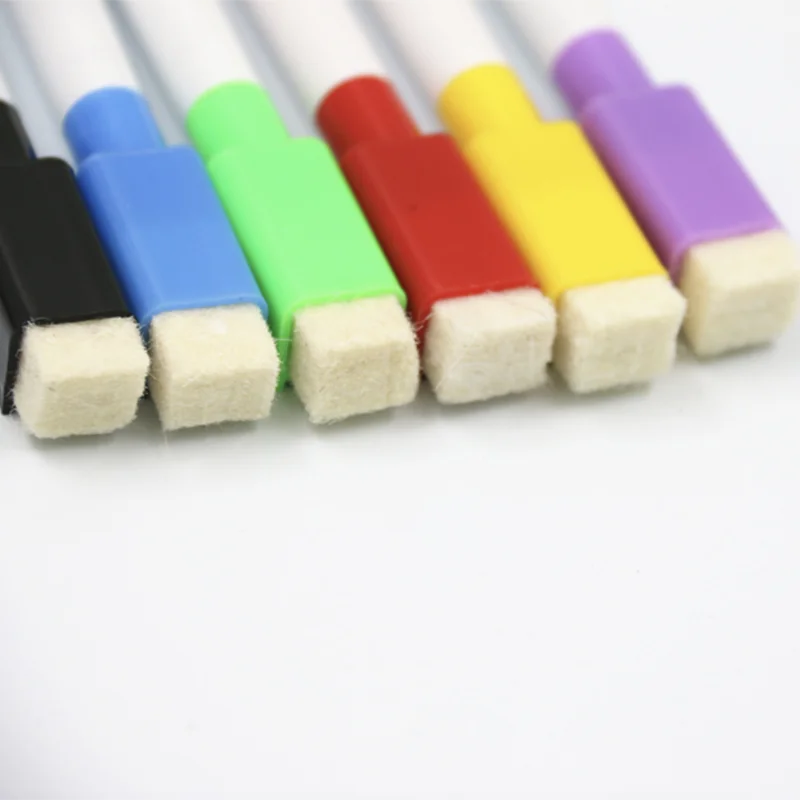 

8 Colors Wholesale Erasable Whiteboard Marker Pen Creative Dry Erase Graffiti Painting Writing Pen Stationery School Supplies