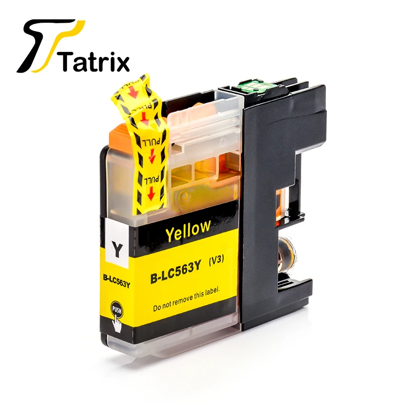 Чернильный картридж Tatrix LC563 для принтера Borhter J2510 J3520 J3720 печати на принтере|ink