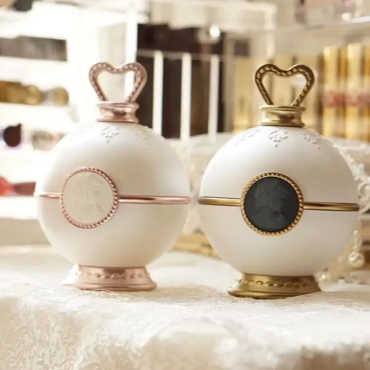 LesM Laduree Cheek Pot for Face color Roses-розовое золото и (только горшок)-косметический контейнер