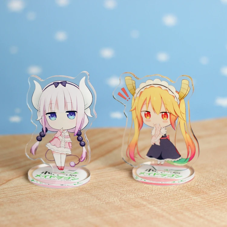 Miss Kobayashi's Dragon Maid Tohru Kanna аниме фигурка на акриловой подставке настольная
