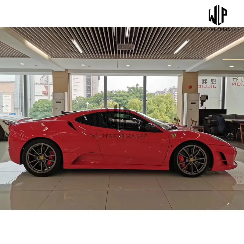 F430 SC стиль высокое качество FRP Неокрашенный большой кузов автомобиля Комплект
