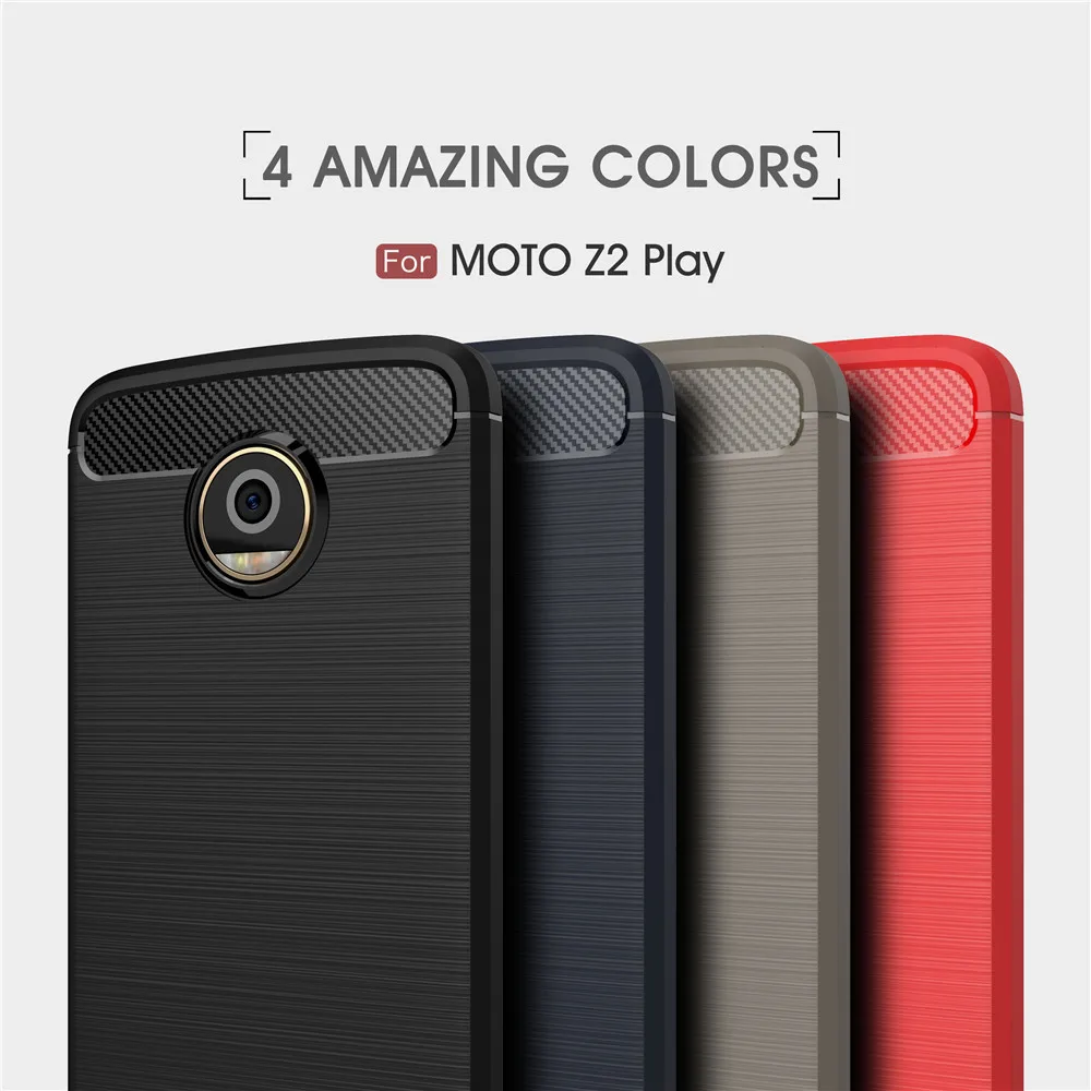Чехол для телефона Motorola Moto Z2 Play xt1710 Мягкий Силиконовый прочный защитный чехол