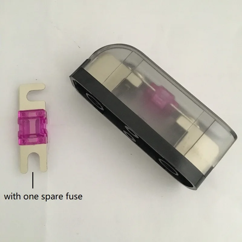 Никелированный автомобильный стерео аудио AFS мини держатель предохранителя anl с