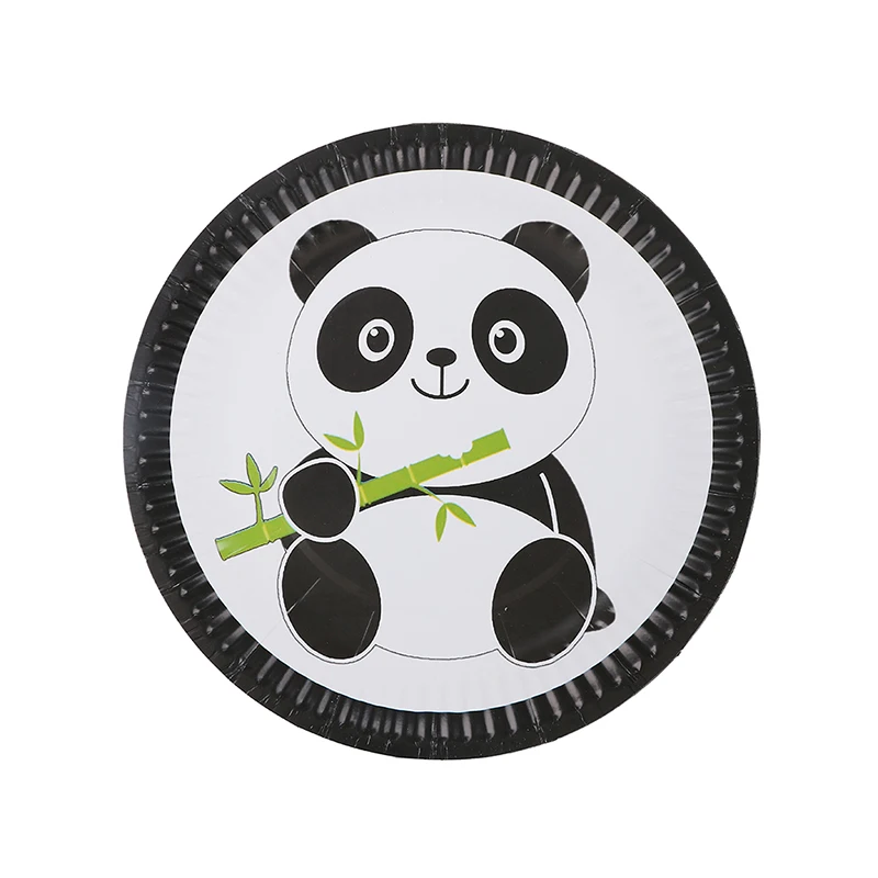 10 шт./лот панда чашки дети день рождения поставки бумаги С Днем Рождения вечерние