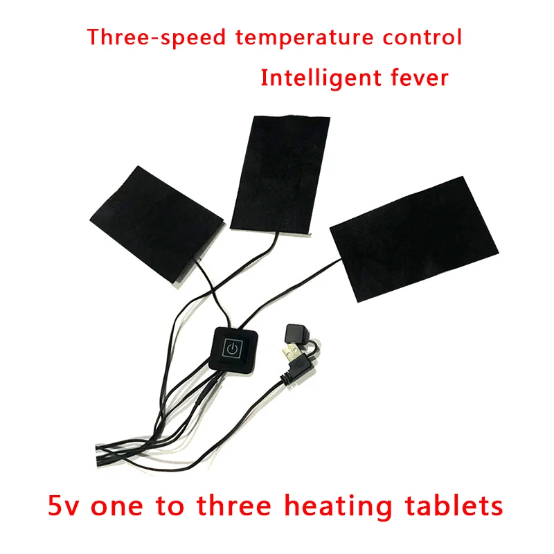 Горячая Распродажа! Безопасные с зарядкой от USB теплые наклейки