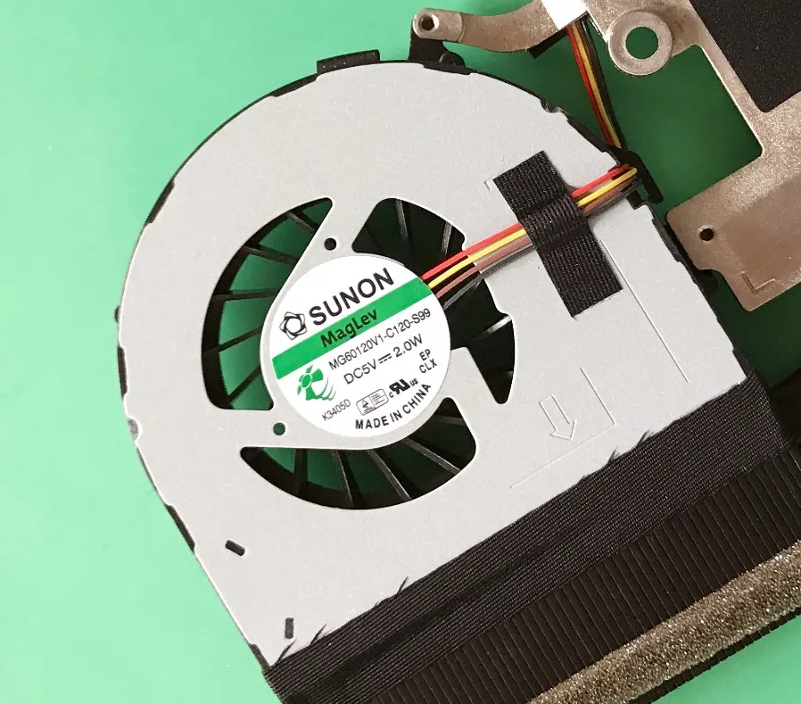 Вентилятор ЦП с радиатором медная трубка для LENOVO Ideapad G485 G480AM G580 G580AX G585 G480