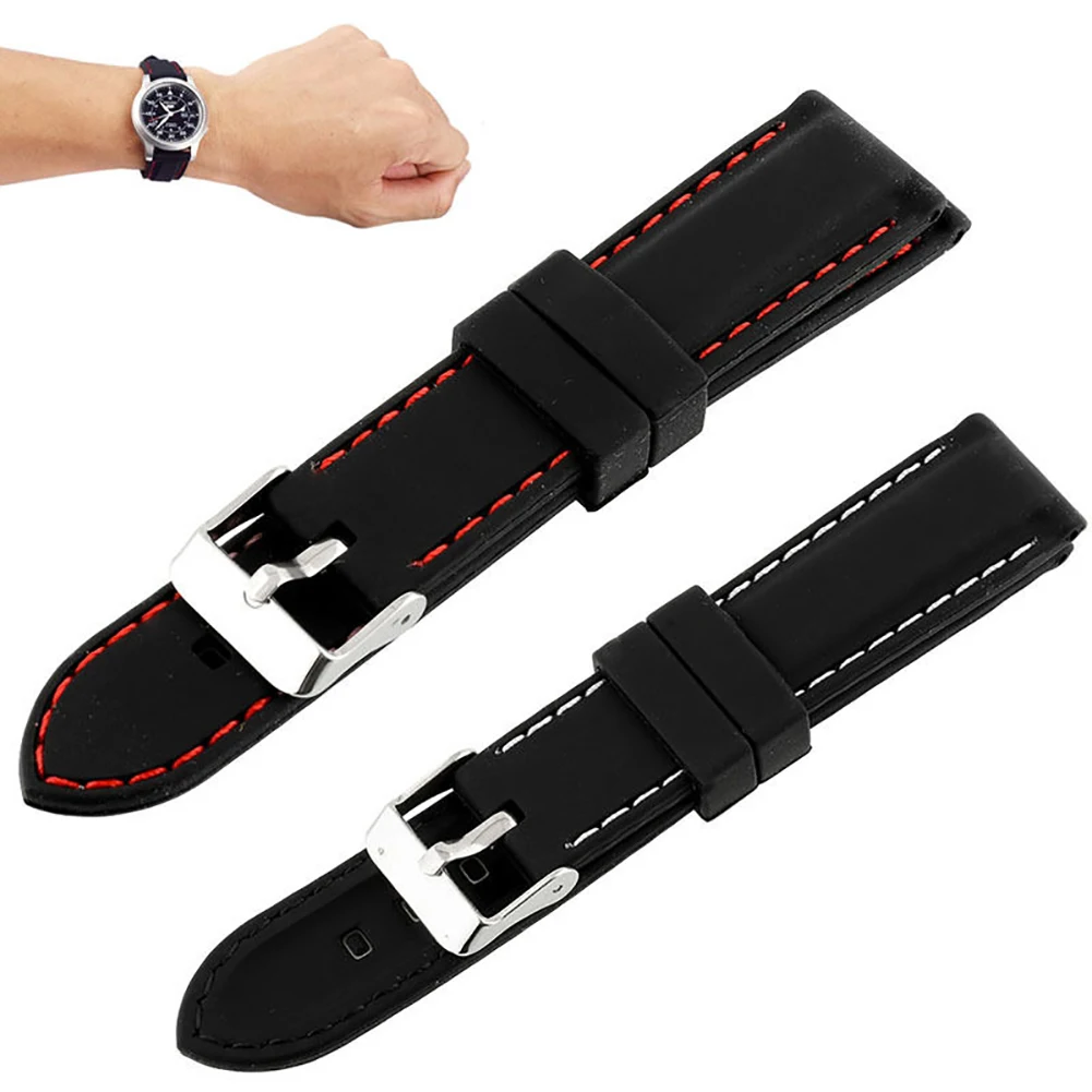 

Fashion Soft Silicone Watch Strap Band Buckle Watchband Replacement Wristband watch strap New Hot