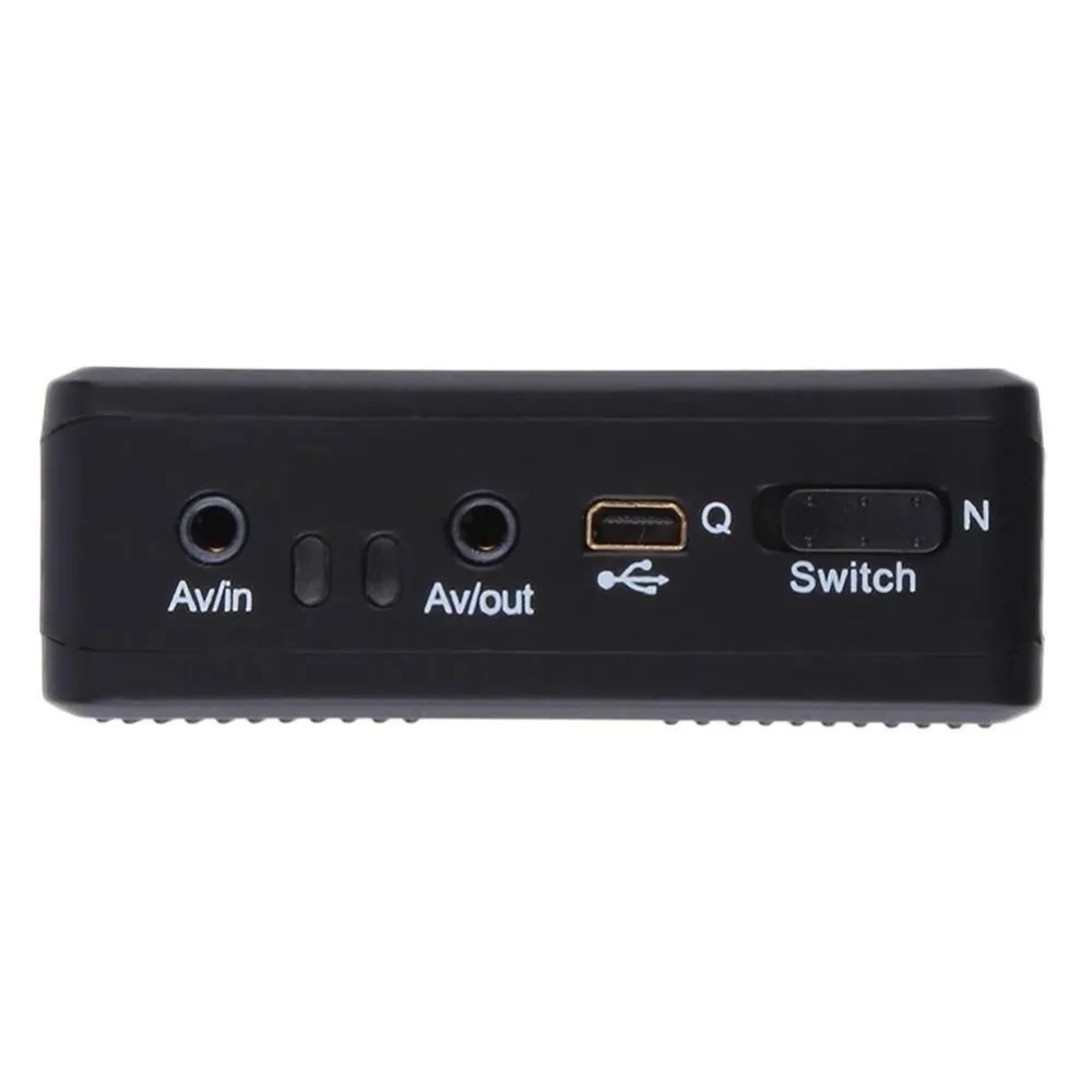 Портативный мини видео Модернизированный Angel Eyes AV выход автомобильный DVR-черный |