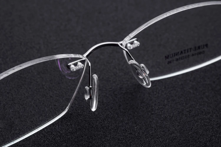 Не вызывает аллергии 100% чистый титан очки оправа для женщин Высокое качество без