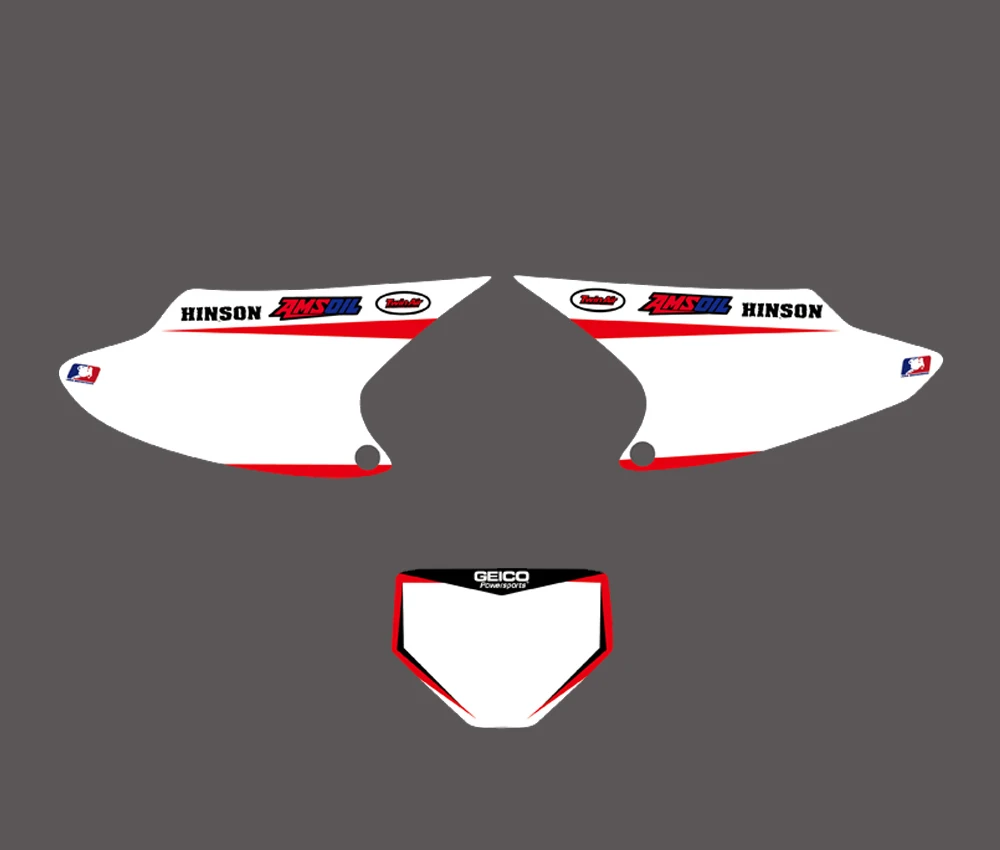 Наборы наклеек для графики и фонов Honda CRF150 CRF230 CRF150F CRF230F 4 шт. 2003-2007 CRF 150 150F 230 230F |