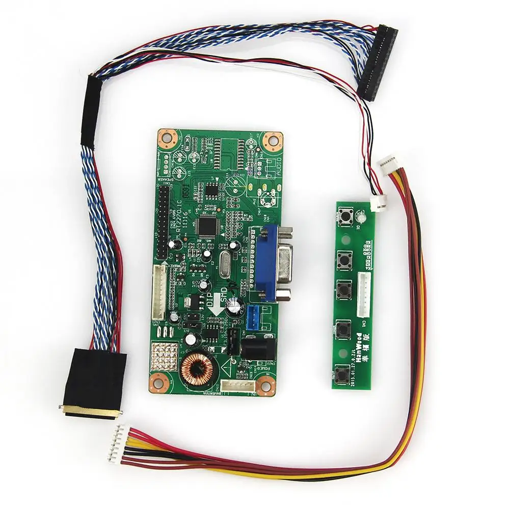 M. RT2270 LCD/LED плата драйвера контроллера (VGA) для LP156WH2 (TL) (Q1) N156BGE-LB1 LVDS монитор
