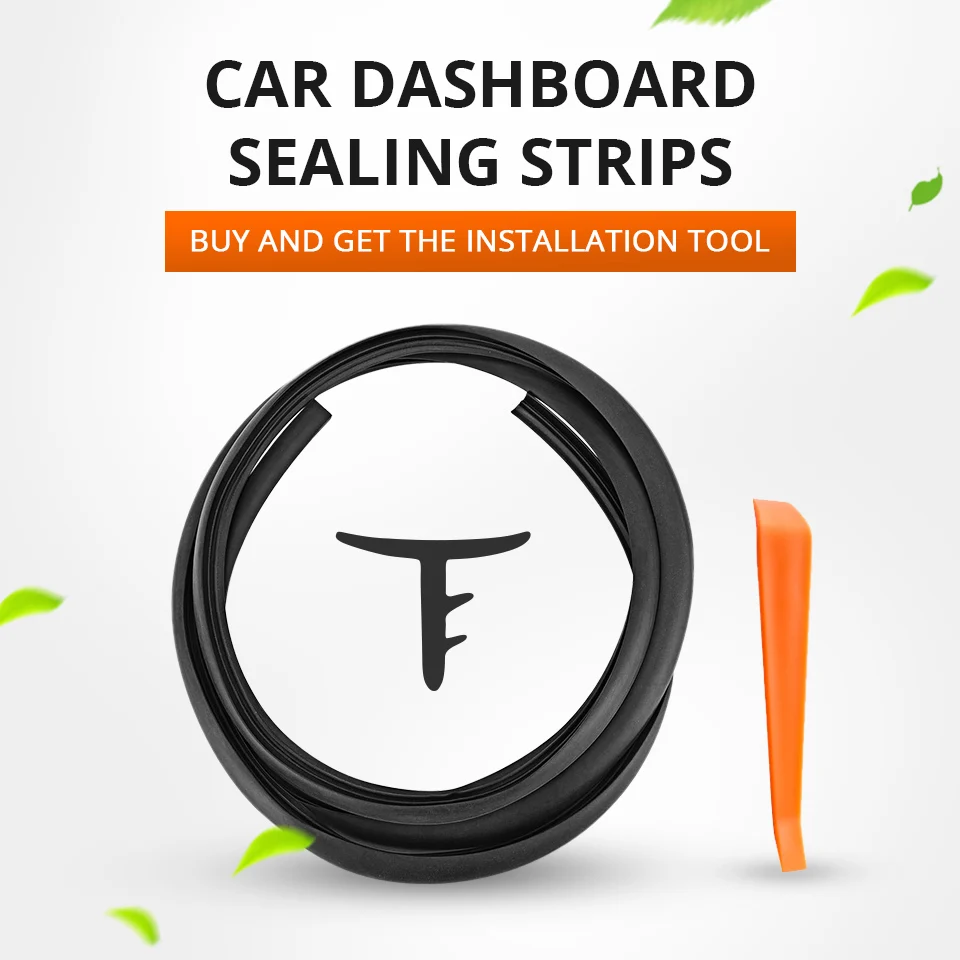 Partol 1 6 м автомобильный уплотнитель приборной панели лобовое стекло срезанная