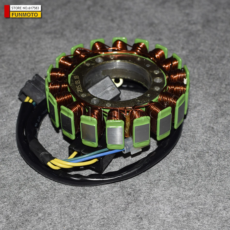 Magnetic motor stator suit for  CF188/ CF500ATV/CFX6/CFZ6/CF600UTV  Magneto coil 12V 18 coils parts no. is 0180-032000